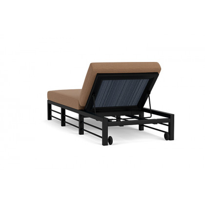 Lloyd Flanders™ Southport Chaise  - Denim Blue, Canvas Natural