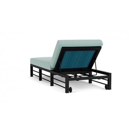 Lloyd Flanders™ Southport Chaise  - Peacock, Unearth Dew