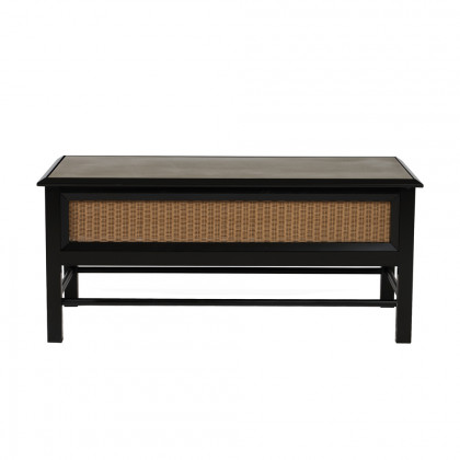 Lloyd Flanders™ Southport 39" Rectangular Cocktail Table - Antique White,