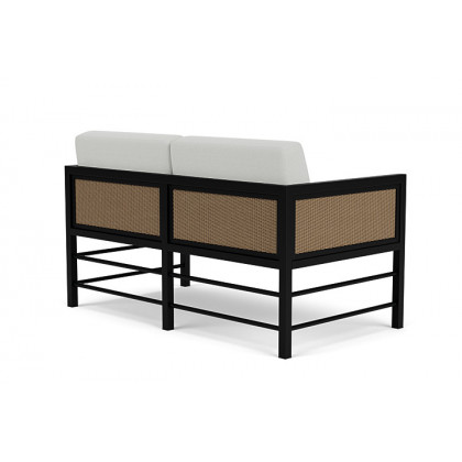 Lloyd Flanders™ Southport Loveseat - Fawn, Loveboat Mint