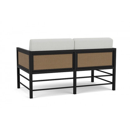 Lloyd Flanders™ Southport Loveseat - Fawn, Loveboat Mint