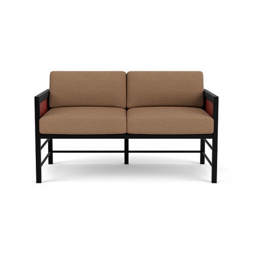 Lloyd Flanders™ Southport Loveseat - Terracotta, Canvas Natural