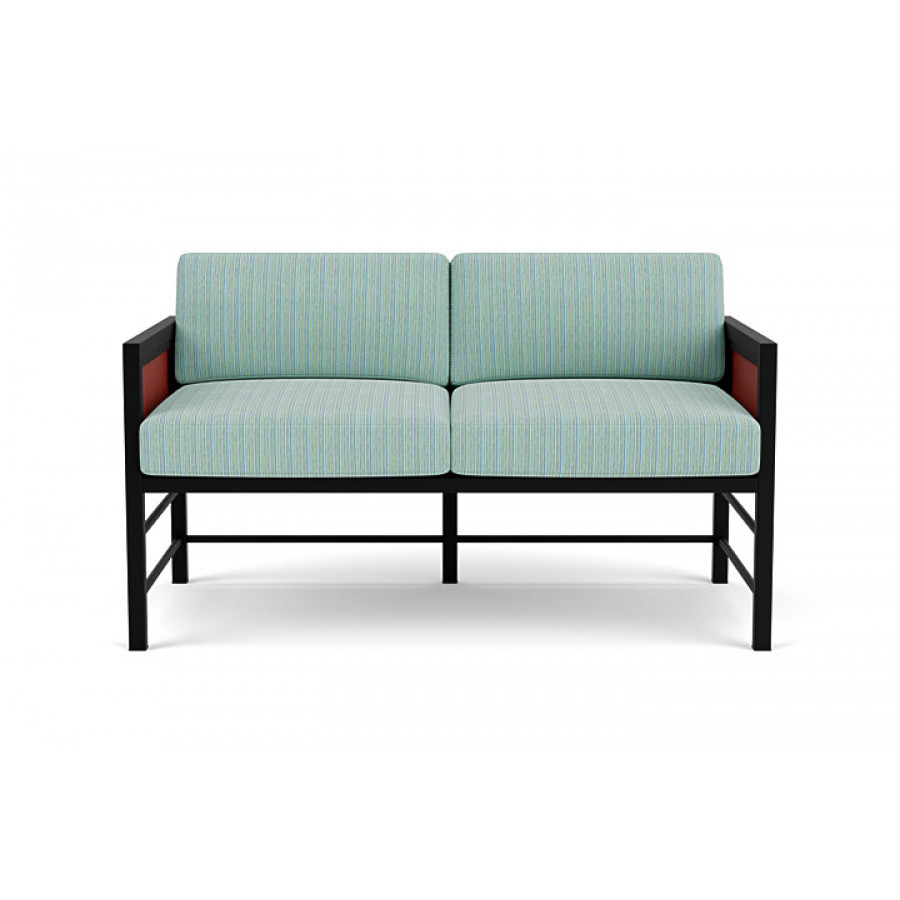Lloyd Flanders™ Southport Loveseat - Terracotta, Unearth Dew