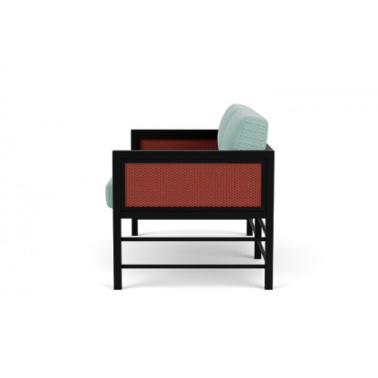 Lloyd Flanders™ Southport Loveseat - Terracotta, Unearth Dew