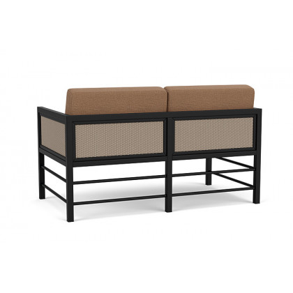 Lloyd Flanders™ Southport Loveseat - French Beige, Canvas Natural
