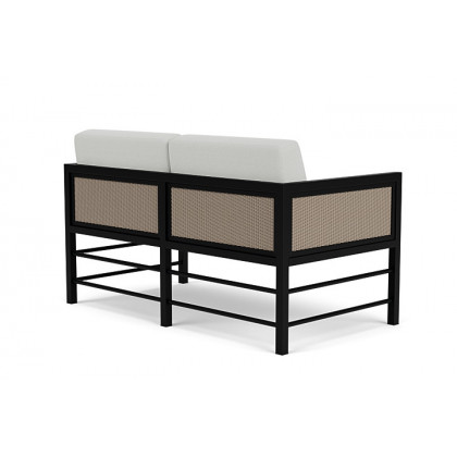 Lloyd Flanders™ Southport Loveseat - French Beige, Loveboat Mint