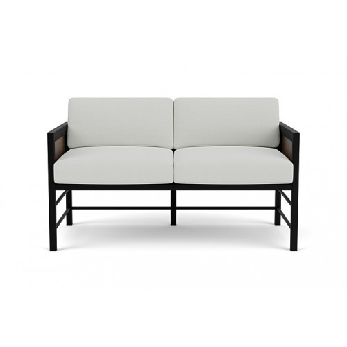 Lloyd Flanders™ Southport Loveseat - Bark, Loveboat Mint