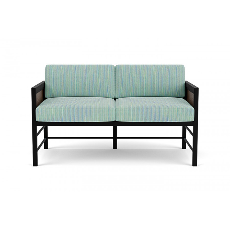 Lloyd Flanders™ Southport Loveseat - Bark, Unearth Dew