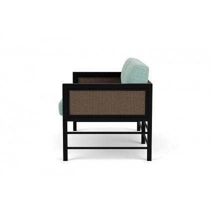 Lloyd Flanders™ Southport Loveseat - Bark, Unearth Dew