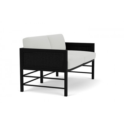 Lloyd Flanders™ Southport Loveseat - Ebony, Loveboat Mint
