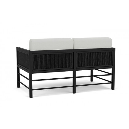 Lloyd Flanders™ Southport Loveseat - Ebony, Loveboat Mint