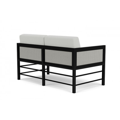Lloyd Flanders™ Southport Loveseat - Platinum, Loveboat Mint