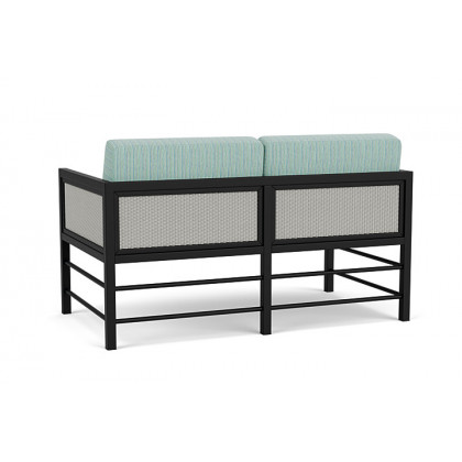 Lloyd Flanders™ Southport Loveseat - Platinum, Unearth Dew