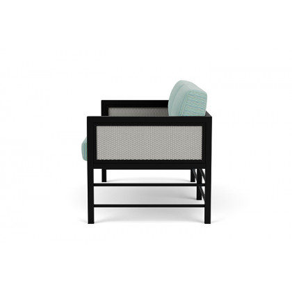 Lloyd Flanders™ Southport Loveseat - Platinum, Unearth Dew
