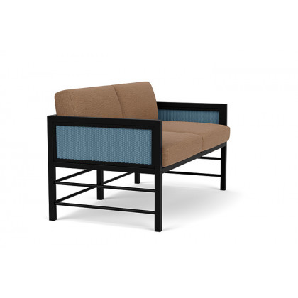 Lloyd Flanders™ Southport Loveseat - Stillwater, Canvas Natural