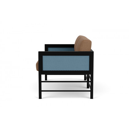 Lloyd Flanders™ Southport Loveseat - Stillwater, Canvas Natural