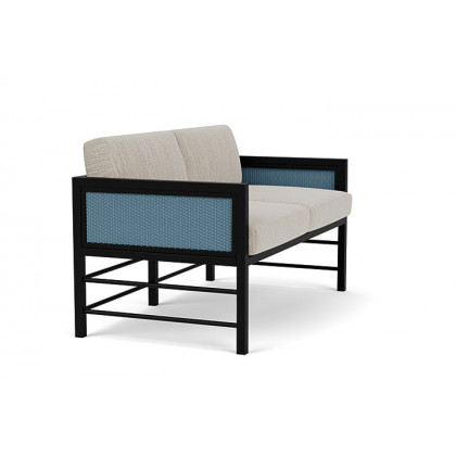 Lloyd Flanders™ Southport Loveseat - Stillwater, Callen Celadon