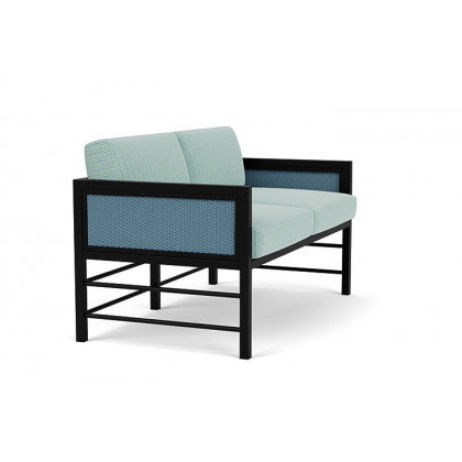 Lloyd Flanders™ Southport Loveseat - Stillwater, Unearth Dew