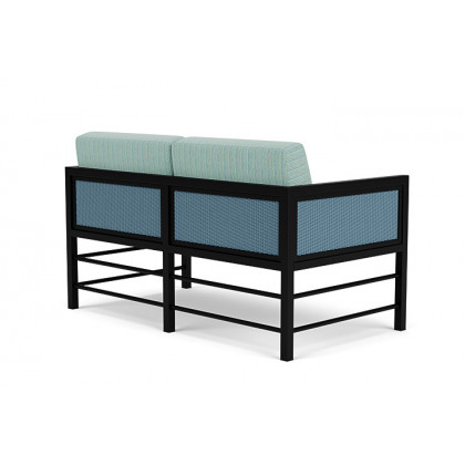 Lloyd Flanders™ Southport Loveseat - Stillwater, Unearth Dew