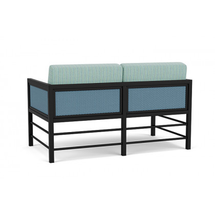 Lloyd Flanders™ Southport Loveseat - Stillwater, Unearth Dew