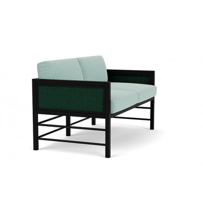 Lloyd Flanders™ Southport Loveseat - Woodland, Unearth Dew