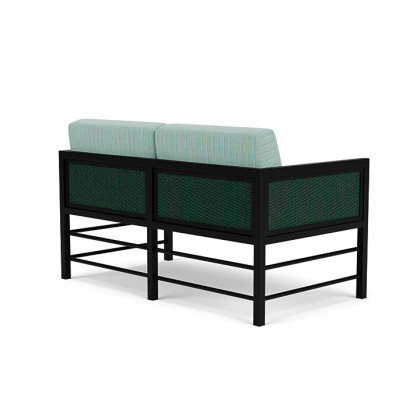 Lloyd Flanders™ Southport Loveseat - Woodland, Unearth Dew