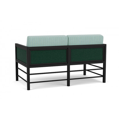 Lloyd Flanders™ Southport Loveseat - Woodland, Unearth Dew