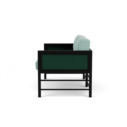Lloyd Flanders™ Southport Loveseat - Woodland, Unearth Dew