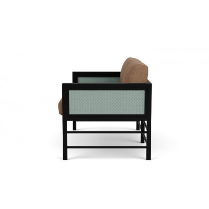 Lloyd Flanders™ Southport Loveseat - Sea Glass, Canvas Natural