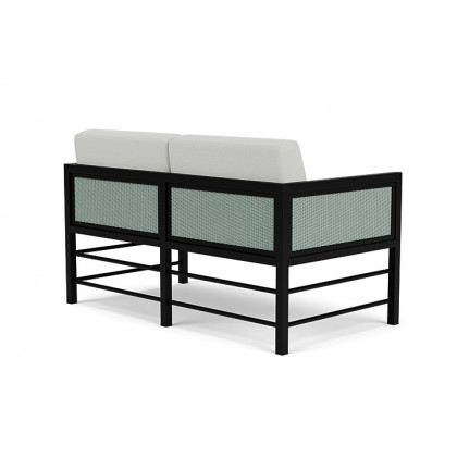 Lloyd Flanders™ Southport Loveseat - Sea Glass, Loveboat Mint