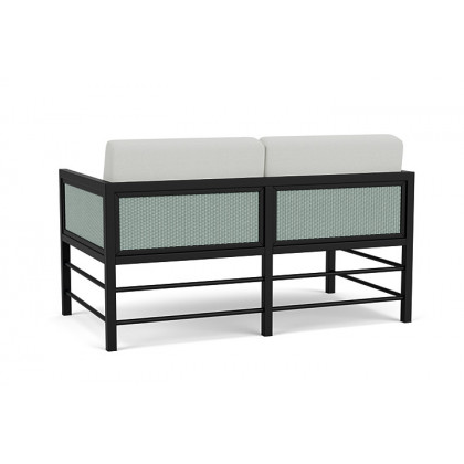 Lloyd Flanders™ Southport Loveseat - Sea Glass, Loveboat Mint