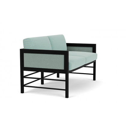 Lloyd Flanders™ Southport Loveseat - Sea Glass, Unearth Dew