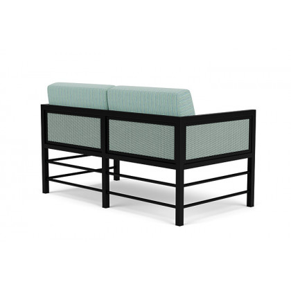 Lloyd Flanders™ Southport Loveseat - Sea Glass, Unearth Dew