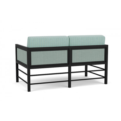Lloyd Flanders™ Southport Loveseat - Sea Glass, Unearth Dew