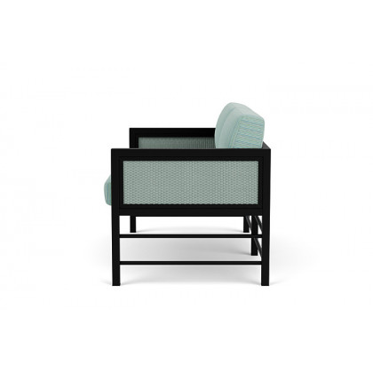 Lloyd Flanders™ Southport Loveseat - Sea Glass, Unearth Dew