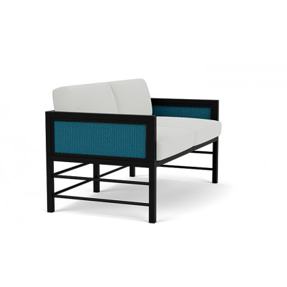 Lloyd Flanders™ Southport Loveseat - Peacock, Loveboat Mint