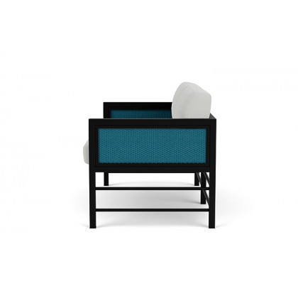 Lloyd Flanders™ Southport Loveseat - Peacock, Loveboat Mint