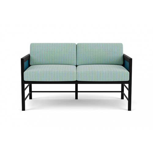 Lloyd Flanders™ Southport Loveseat - Peacock, Unearth Dew