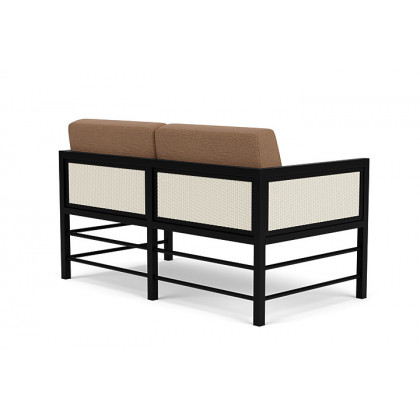 Lloyd Flanders™ Southport Loveseat - Ivory, Canvas Natural