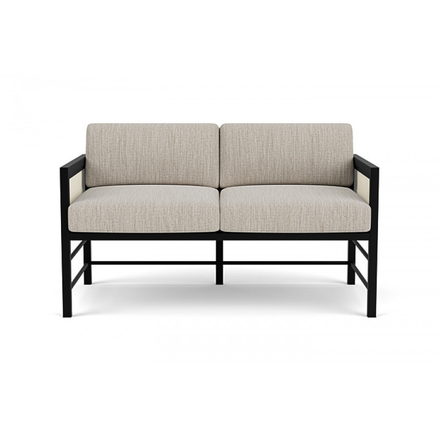 Lloyd Flanders™ Southport Loveseat - Ivory, Callen Celadon
