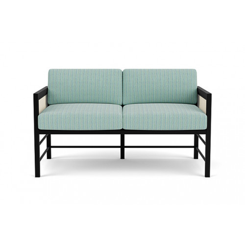 Lloyd Flanders™ Southport Loveseat - Ivory, Unearth Dew