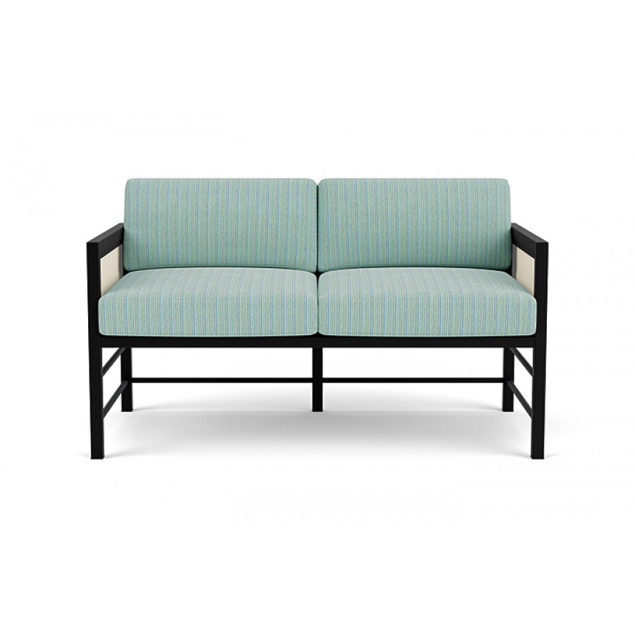 Lloyd Flanders™ Southport Loveseat - Ivory, Unearth Dew