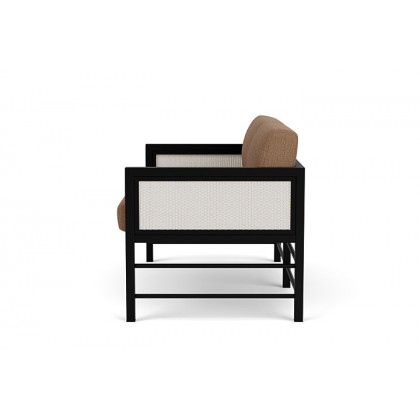 Lloyd Flanders™ Southport Loveseat - Antique White, Canvas Natural