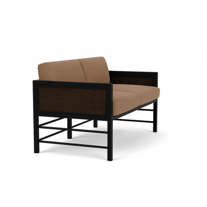 Lloyd Flanders™ Southport Loveseat - Mink, Canvas Natural