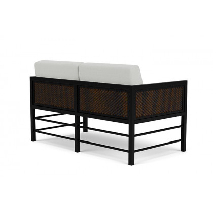 Lloyd Flanders™ Southport Loveseat - Mink, Loveboat Mint