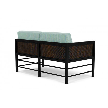 Lloyd Flanders™ Southport Loveseat - Mink, Unearth Dew