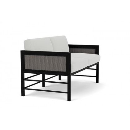 Lloyd Flanders™ Southport Loveseat - Pewter, Loveboat Mint