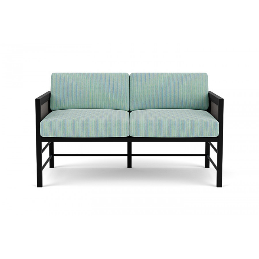 Lloyd Flanders™ Southport Loveseat - Pewter, Unearth Dew