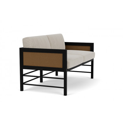 Lloyd Flanders™ Southport Loveseat - Hickory, Callen Celadon