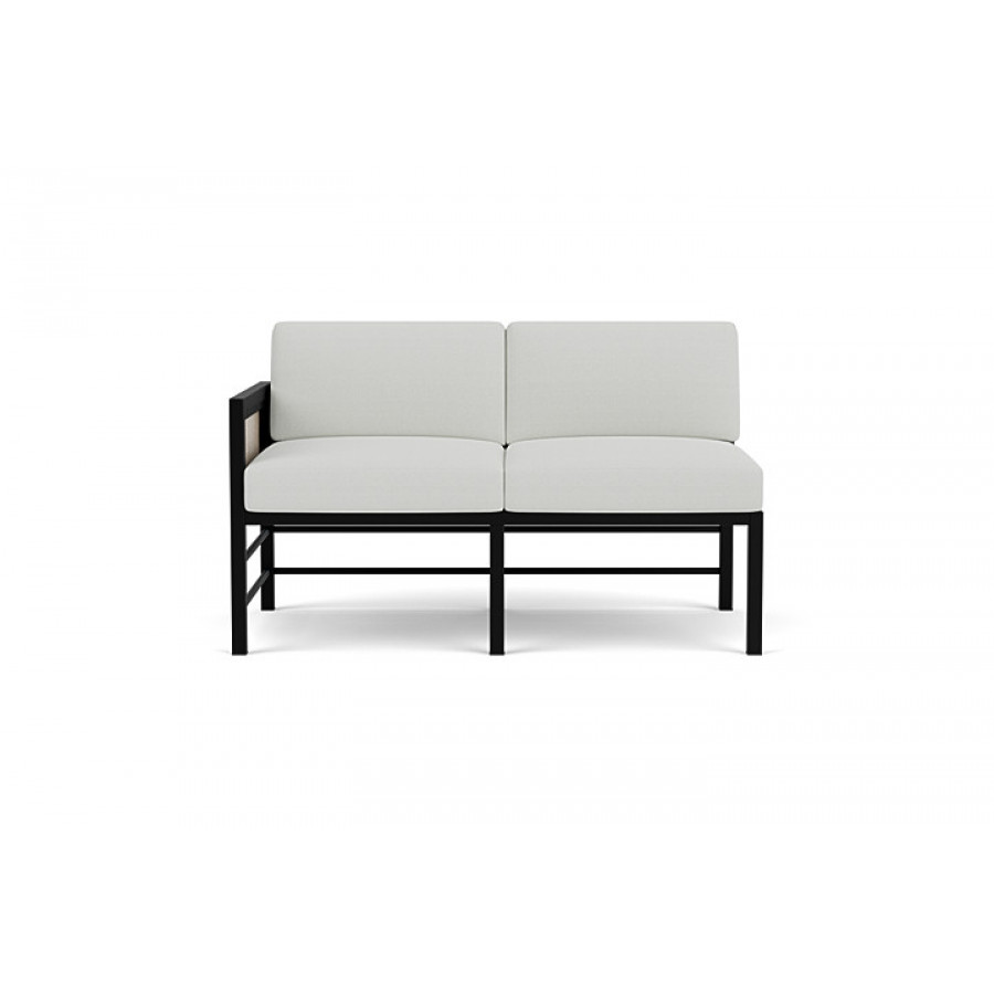 Lloyd Flanders™ Southport Right Arm Loveseat - Linen, Loveboat Mint